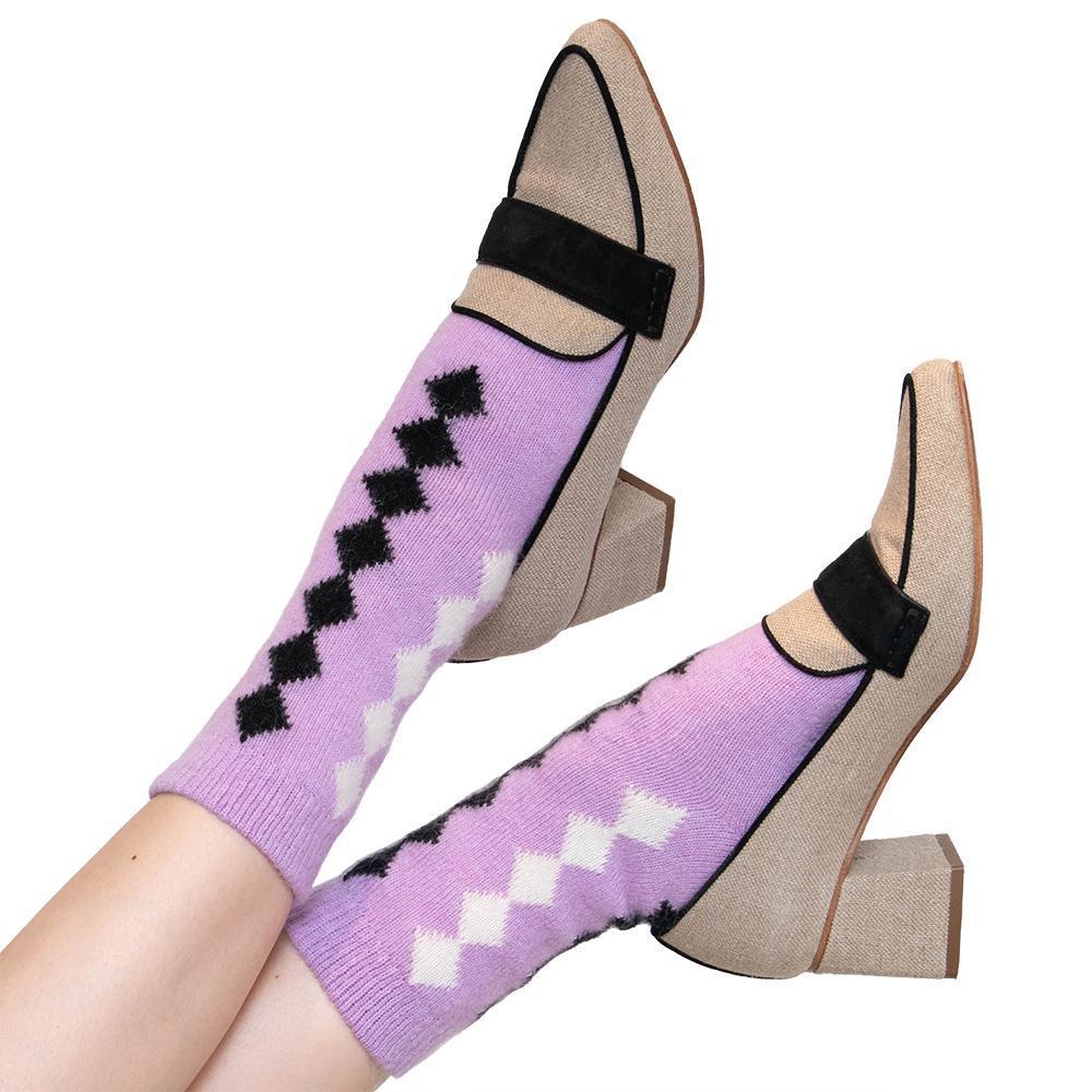Knight Socks-LEGWEAR-kiwandakiwanda-Lavender-kiwandakiwanda