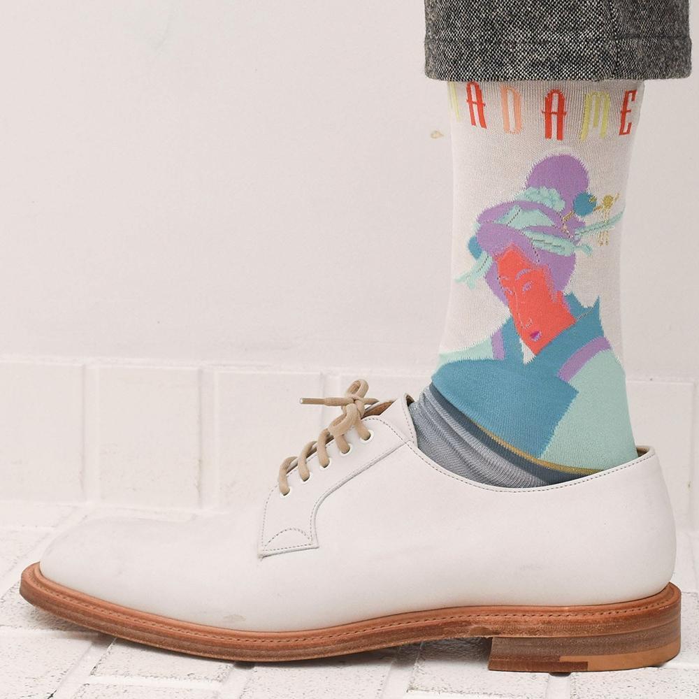 Madame Butterfly Mens Socks-LEGWEAR-kiwandakiwanda-kiwandakiwanda