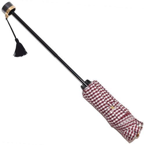 Marilyn Gingham Check Folding 50cm-UMBRELLA-kiwandakiwanda-kiwandakiwanda