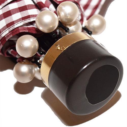 Marilyn Gingham Check Folding 50cm-UMBRELLA-kiwandakiwanda-kiwandakiwanda