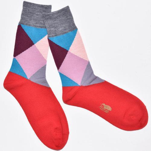 Paul Mens Socks-LEGWEAR-kiwandakiwanda-Red-kiwandakiwanda