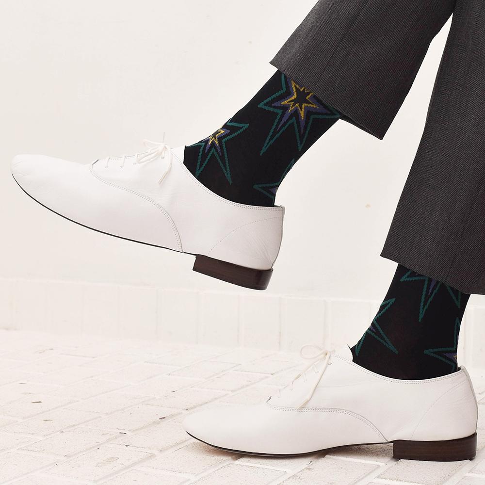 Shooting Star Mens Socks-LEGWEAR-kiwandakiwanda-kiwandakiwanda