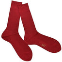 Silk Standard Mens Socks-LEGWEAR-kiwandakiwanda-Carmine-kiwandakiwanda