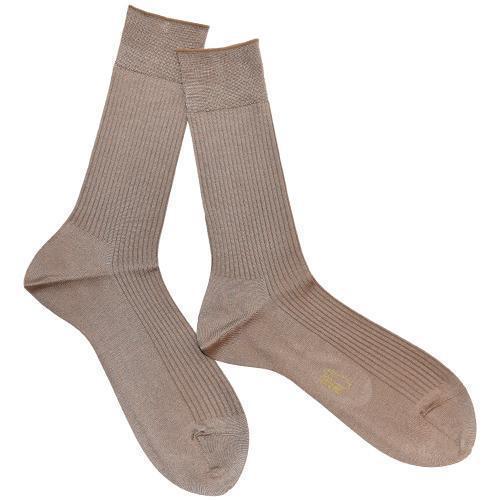 Silk Standard Mens Socks-LEGWEAR-kiwandakiwanda-Walnut-kiwandakiwanda