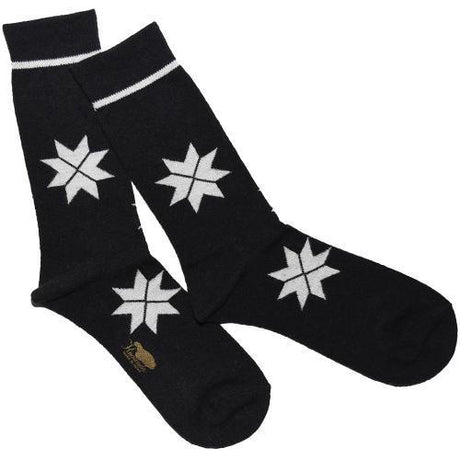Snow Mens Socks-LEGWEAR-kiwandakiwanda-Black-kiwandakiwanda