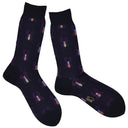 Spider Mens Socks-LEGWEAR-kiwandakiwanda-Black-kiwandakiwanda