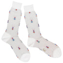 Spider Mens Socks-LEGWEAR-kiwandakiwanda-White-kiwandakiwanda