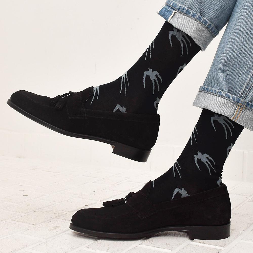 Swallow Mens Socks-LEGWEAR-kiwandakiwanda-kiwandakiwanda