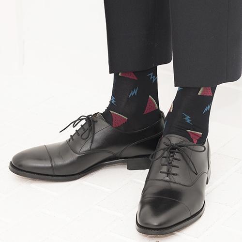 Water Melon Mens Socks-LEGWEAR-kiwandakiwanda-kiwandakiwanda