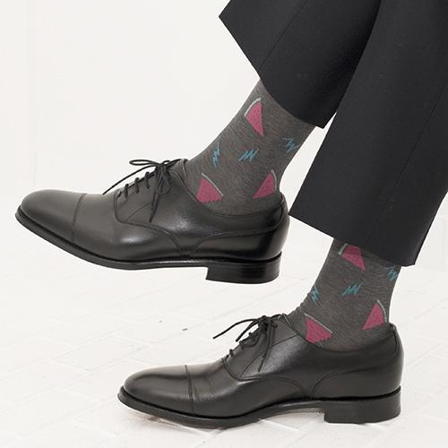 Water Melon Mens Socks-LEGWEAR-kiwandakiwanda-kiwandakiwanda