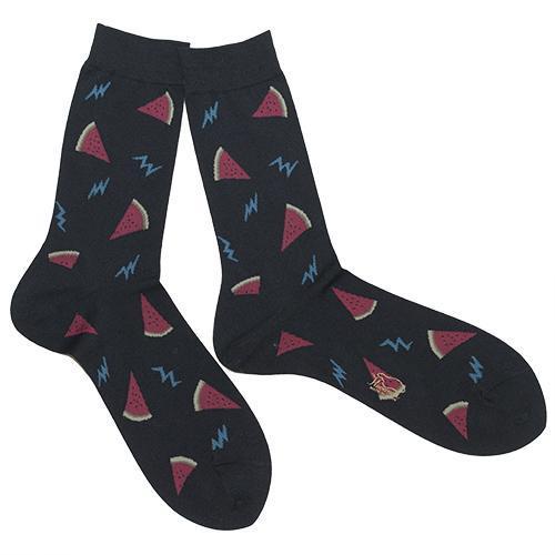 Water Melon Mens Socks-LEGWEAR-kiwandakiwanda-Brack-kiwandakiwanda
