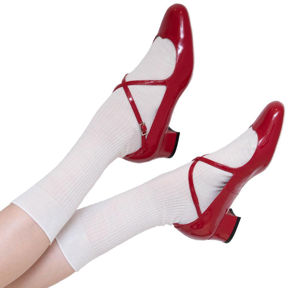 Wool Standard Socks-LEGWEAR-kiwandakiwanda-White-kiwandakiwanda
